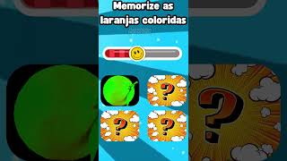 Memorize as laranjas coloridas quiz quiztime jogodamemória [upl. by Raynard794]