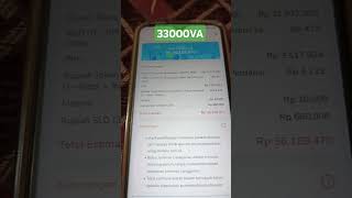 biaya pasang listrik 33000 VA kwh [upl. by Naga]