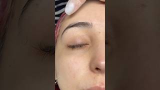 Eyebrow lamination brows eyebrow shorts tutorial [upl. by Ara]