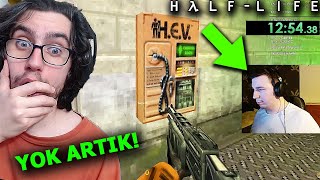 HALF LİFE SPEEDRUN YENİ DÜNYA BİRİNCİSİNİ İZLEDİM [upl. by Surbeck]