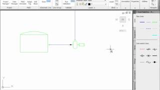 23 AutoCAD Plant 3D PID Design Basics [upl. by Ariahs]