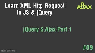 Learn AJAX in Arabic 09  jQuery  Ajax Part 1 [upl. by Gnilhsa480]