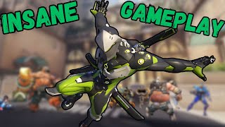 Genji Gameplay highlights  Overwatch 2 Gameplay [upl. by Trent286]