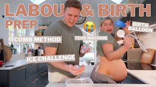 WHAT WE’RE DOING TO PREPARE FOR LABOUR amp BIRTH  James and Carys [upl. by Rahab605]