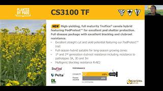 Canterra Seeds Canola Seed Variety Launch Oct 4 2023 [upl. by Bowra]