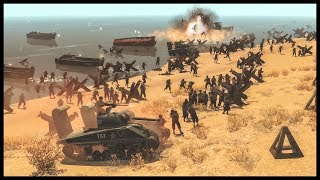 GRUESOME US Amphibious Invasion of Africa [upl. by Eiwoh]