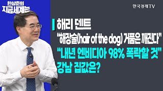 해리 덴트 “해장술hair of the dog 거품은 깨진다”ㅣ“내년 엔비디아 98 폭락할 것”…강남 집값은ㅣ한상춘의 지금세계는ㅣ한국경제TV [upl. by Heffron]