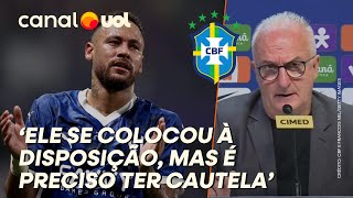 DORIVAL EXPLICA AUSÊNCIA DE NEYMAR JR NA CONVOCAÇÃO DA SELEÇÃO BRASILEIRA [upl. by Orton]