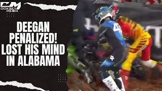 Haiden Deegan Lost His Mind At Alabama Supercross And Was Penalized [upl. by Namar]