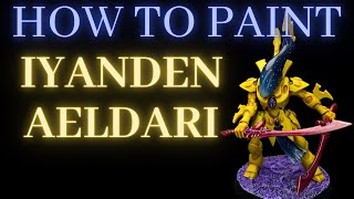 How to Paint IYANDEN AELDARI my way [upl. by Judsen]