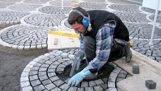 Kopfsteinpflaster Paving in the round arch [upl. by Arah828]