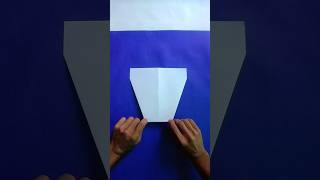 Step by Step folding paper boomerang  boomerang paper airplane  how to make a paper airplane [upl. by Brandes]