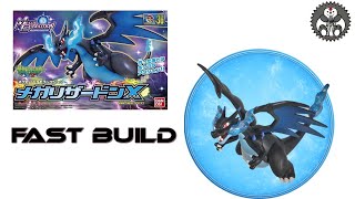 FAST BUILD Pokémon Plamo MEGA LIZARDON X [upl. by Yendis]