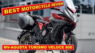 MV AGUSTA TURISMO VELOCE 800 BEST MOTORCYCLE REVIEW MV’s first touring bike is a winner [upl. by Assillam906]