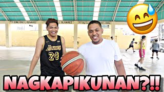 BOSS JONAH VS MAKAGAGO 1V1 BASKETBALL [upl. by Enrak]