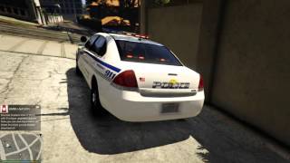 GTA 5  Testing  2014 LSPD Chevrolet Impala PPV [upl. by Acissej793]