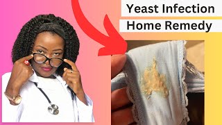 Effective Home Remedy for Yeast infection Symptoms causeshow to treat candidiasis at home [upl. by Ainad]