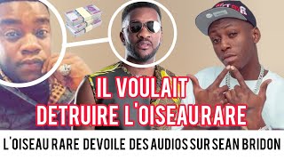 loiseau rare devoile les audios sur Sean bridon  boycotte music gabon [upl. by Aciretal]