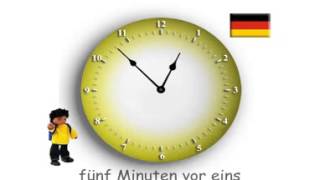 Wie viel Uhr ist es Deutsch  How to tell the time in German [upl. by Antonino]