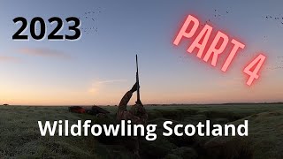 Wildfowling Scotland  The final couple of mornings of the Wild Goose chase 2023 [upl. by Fidelia644]