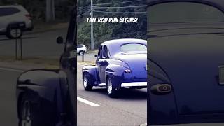 🍁Fall Rod Run Begins in Pigeon Forge Tennessee rod run carshows pigeonforge classicars [upl. by Leidba]