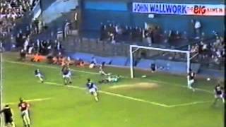 Everton 21 Aston Villa 198485 Everton goals only [upl. by Enyallij772]