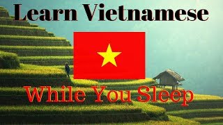 Learn Vietnamese While You Sleep 😀 130 Basic Vietnamese Words and Phrases 👍 EnglishVietnamese [upl. by Llertnek688]