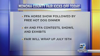 Monona County Fair Kicks Off Today [upl. by Arria]