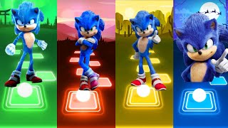 Sonic Movie Character  Sonic Hedgehog 🆚 Sonic Hedgehog 🆚 Sonic Hedgehog 🆚 Sonic Hedgehog Tiles Hop [upl. by Akired]