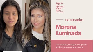 Morena ilumina  cambio de look para morena [upl. by Lida]