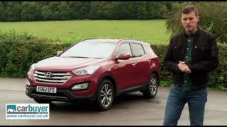 Hyundai Santa Fe SUV review  CarBuyer [upl. by Eemaj]