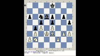 Zhang Zhong vs Vescovi Giovanni P  World Chess U20 1996 Medellin Colombia [upl. by Hillier]