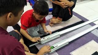 Hot wheels launcher track DIY project [upl. by Leirbma]