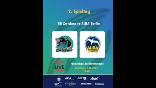 RB Zwickau vs Alba Berlin Saison 2425 [upl. by Leighland824]