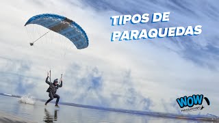 Quer saber mais sobre os diferentes tipos de paraquedas [upl. by Yrekcaz]