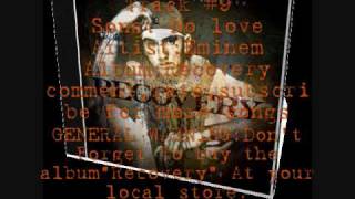 No loveEminem ft lil wayneRecoveryLyrics [upl. by Allecram]