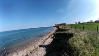 Strand von Rerik Meschendorf in Full HD 2017 Ostseecamp Seeblick Ostsee Baltic Sea Meer Wellen Wave [upl. by Mechelle]