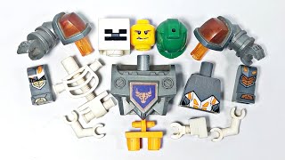 LEGO NEXO KNIGHTS AND SKULL HEAD SQUARE  LEGO BUILD [upl. by Llednil]