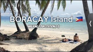 LOOK  WHITE SAND BORACAY ISLAND🇵🇭  STATION 13 boracayisland itsmorefuninthephilippines beach [upl. by Monroy]