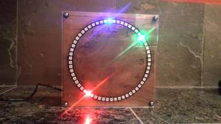 60 Pixel Neopixel clock [upl. by Kerrill]