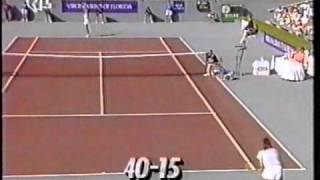 Gabriela Sabatini v Steffi Graf Boca Raton 1991 pt3 [upl. by Ynnav612]