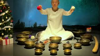 Tibetan Bowls Meditation Blisssingingbowlmeditationmusicsoundbathssleep [upl. by Notlrahc]