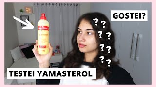 Testei YAMASTEROL como CREME DE PENTEAR cabelo ondulado  Ana Moraes [upl. by Urion]