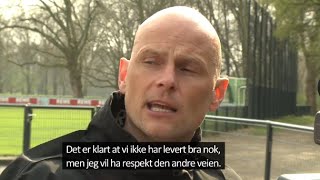 Ståle Solbakken skjeller ut tysk presse [upl. by Ecinnahs1]