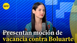 Congresistas presentan moción de vacancia contra Dina Boluarte [upl. by Nilsoj]