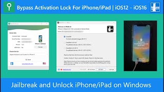 🔔 Jailbreak and Unlock iPhoneiPad on Windows Tutorial  iOS12  iOS16 2023 [upl. by Noslen81]