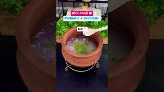 Rice Kanji 🤍 Natural Probiotics Breakfast for Gut Health shorts cooking neetukapoor kanji yt [upl. by Noside]