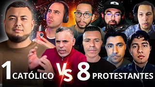 🚨8 protestante vs 1 Católico INTENSO Debate [upl. by Siddon]