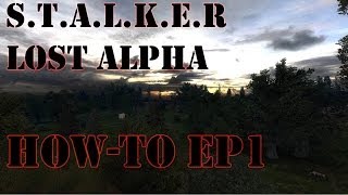 STALKER Lost Alpha How to find Streloks Flash drive EP1 [upl. by Peltier]