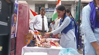 Students of BVM High School Bhaderwah paying tribute to Martyrs of Kargil war on 26 July 2024 [upl. by Malo]